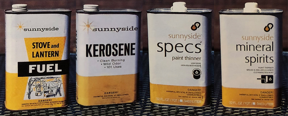 Sunnyside Product packaging gets a  redesign in 1962.