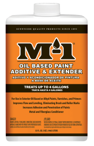 M-1 OIL BASED PAINT ADDITIVE & EXTENDER