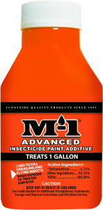 M-1 ADVANCED INSECTICIDE 1G PAINT ADDITIVE