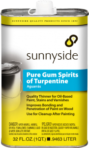PURE GUM SPIRITS OF TURPENTINE